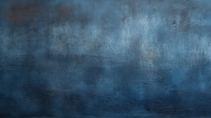 Obraz premium Mystical Abstract Stucco Wall Painting in Blue and Brown with Text Space Design