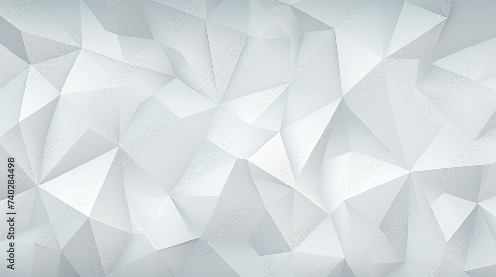 Aufkleber intricate white polygonal texture pattern for modern abstract background design