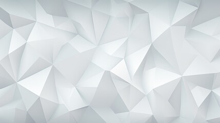 Intricate White Polygonal Texture Pattern for Modern Abstract Background Design