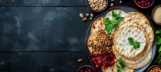 Decadent passover matzah with chocolate and nuts, a twist on tradition for festive indulgence.