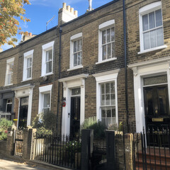 Fototapeta premium London Terrace House 