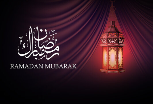ramadan mubarakand selamat id ul fiter png text with Arabic calligraphy banner and poster