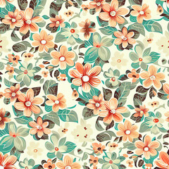 floral pattern vegetation