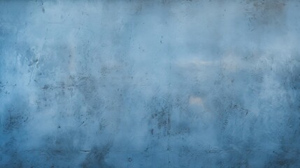Fototapeta na wymiar Serene Blue Cement Wall with Minimalist White and Black Elements, Abstract Background