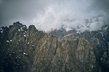 Landscape in the mountains
