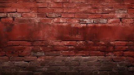 Vibrant Red Brick Wall Texture Background for Classic Architecture and Urban Design Concepts