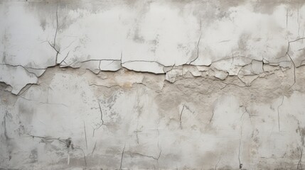 Abstract Cracked Concrete Wall Texture Background with Weathered Surface