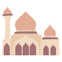 Mosque Abstract Illustration
