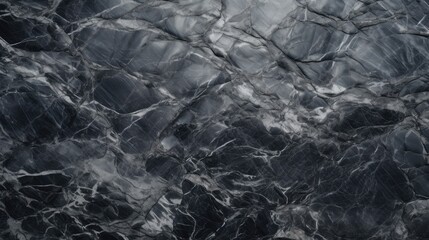 Elegant Black and White Marble Pattern: Luxury Stone Texture Background