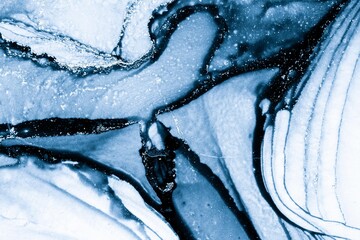 Original artwork photo of marble ink abstract art. High resolution photograph from exemplary...