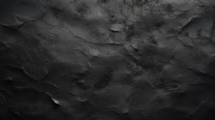 Monochrome Abstract Rough Texture Surface - Modern Minimalist Black and White Background Design