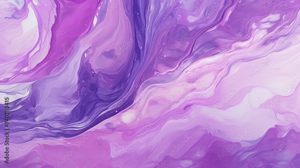 Poster Dynamic Purple Splash Texture with Elegant Marble Pattern for Creative Design Projects