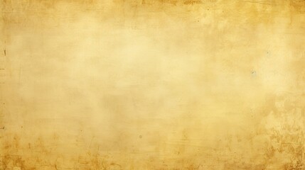 Vintage Yellow Grunge Background with Textured Old Paper Look for Creative Design Projects