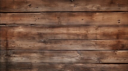 Obraz na płótnie Canvas Rustic Weathered Wooden Wall with Detailed Brown Wood Texture for Background or Texture Design