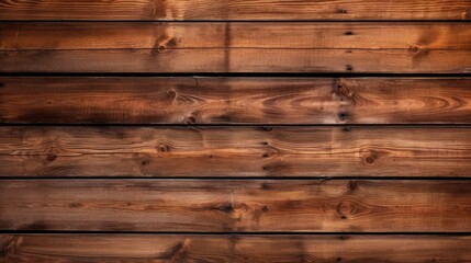 Naklejka premium Rustic Wooden Wall Texture with Intricate Natural Brown Patterns for Background Design