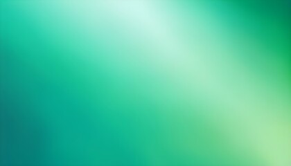 Blurred color gradient green blue turquoise grainy color gradient background dark abstract wallpaper