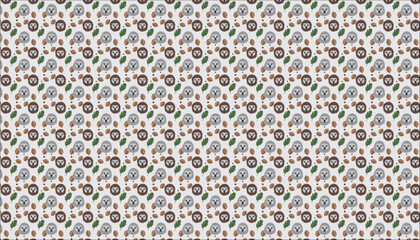 background for paper with animals print