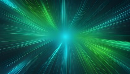 Obraz premium Blurred color gradient green blue turquoise grainy color gradient background dark abstract wallpaper