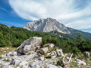 The landscape in Alps,  Slovenia