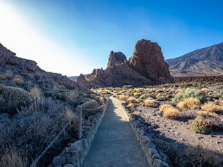 Landscape of Teide National Park