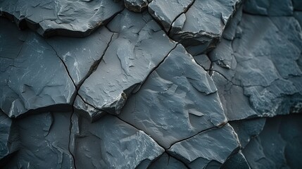Abstract Dark Slate Stone Texture Background