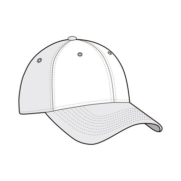 9Forty Adjustable Strap Baseball Cap Detailed Vector Design