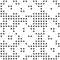 Seamless pattern. Circles ornament. Figures background. Simple shapes wallpaper. Dots motif. Geometrical backdrop. Digital paper, web designing, textile print. Vector.