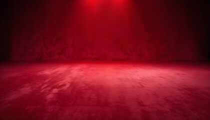 Scarlet red velvet photo set background