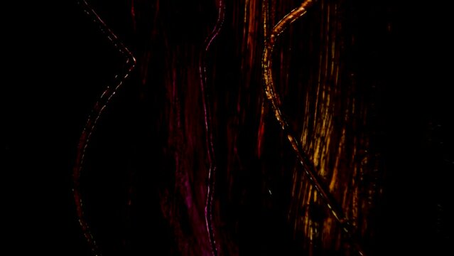 hand drawn color patterns on a super 8 film footage experimental art random lines moving fast youtube channel instagram reel intro black white background analog footage fx LOOP 16:9 4K HQ