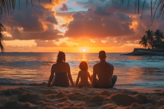 family getaway at the beach