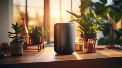 Bluetooth Speaker on Table