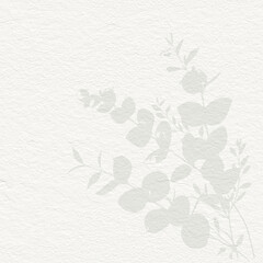 Delicate Floral watercolor Paper texture with soft botanical art  - 740319428