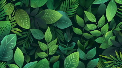 green leaves background, seamless leave background, natural background, wallpaper
