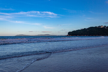 costa da praia das Cordas  cidade de Governador Celso Ramos Santa Catarina Brasil    praia das Bananeiras   praia do Defunto 