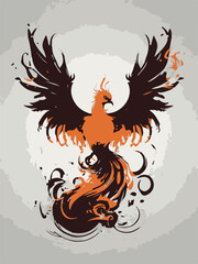 Fototapeta premium Phoenix Vector