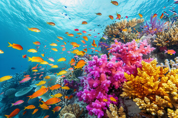 Underwater Paradise: Rich Coral Reef Ecosystem