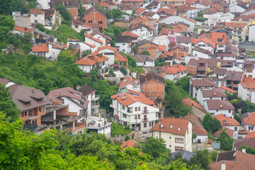 Fototapeta na wymiar View over city of Prizren in Kosovo