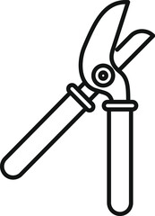 Cutter device icon outline vector. Accessory power blade. Working trim