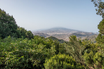 Obraz premium Anaga mountains in sunshine on Tenerife