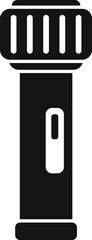 Diving flashlight icon simple vector. Energetic fishing. Summer travel nature