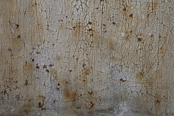 corroded wrought iron fence , old metal ornaments