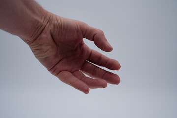A Human Hand.