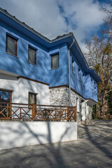 Old house in village of Moustheni near Kavala, Greece