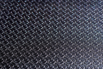Black background in style of high-tech. Geometric pattern. Beautiful black texture. Tourist Mat...