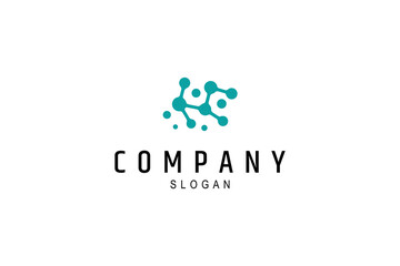 neuron logo vector icon illustration in flat design