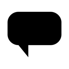 Speech bubble icon