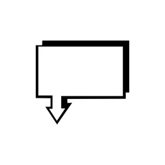 Speech bubble icon