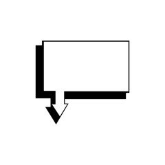 Speech bubble icon