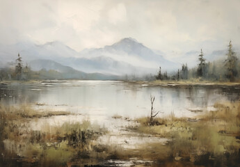Landscape Oil Paintings, Lake Oil Painting, Mountain Oil Painting, Ship Oil Painting, Forest Oil...