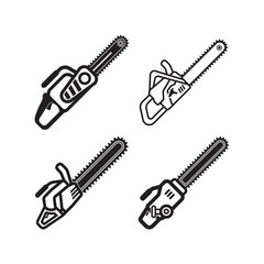 Wood saw machine icon, vector illustration template design